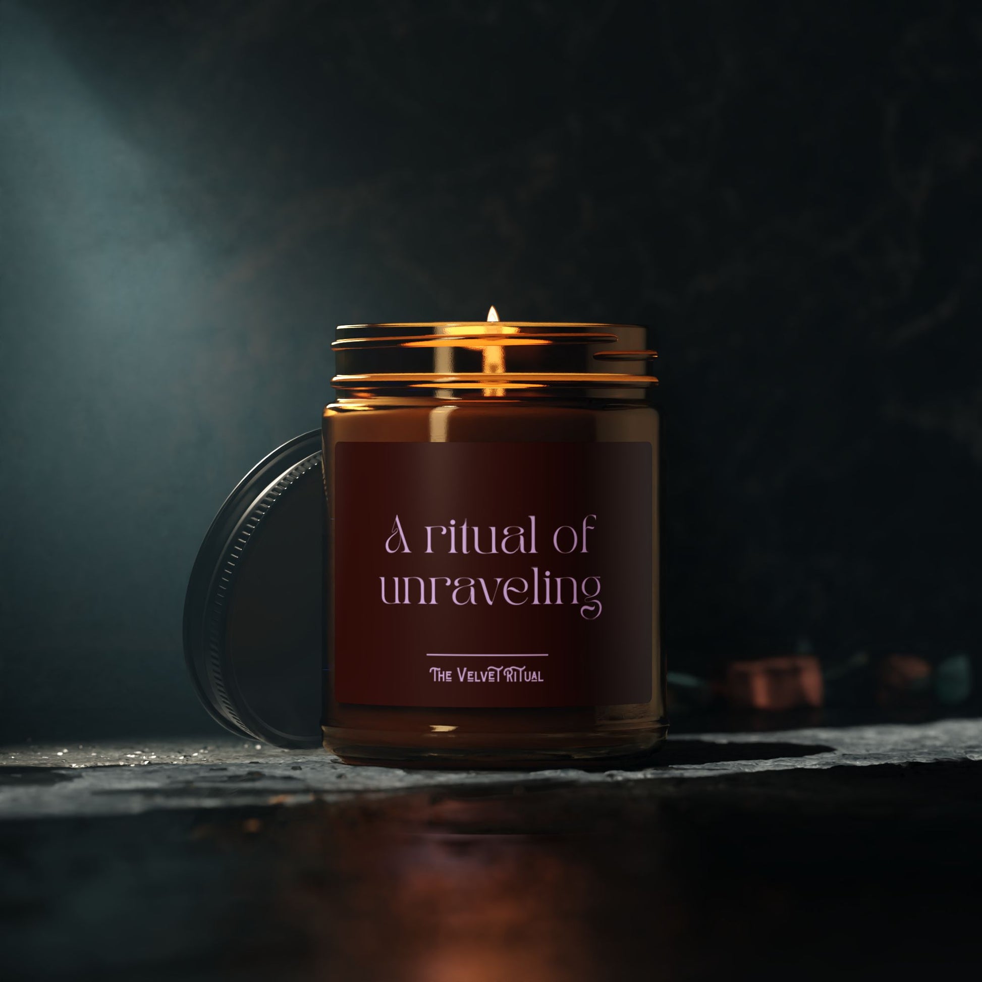A RITUAL OF UNRAVELING | Premium Aromatherapy Ritual Candle