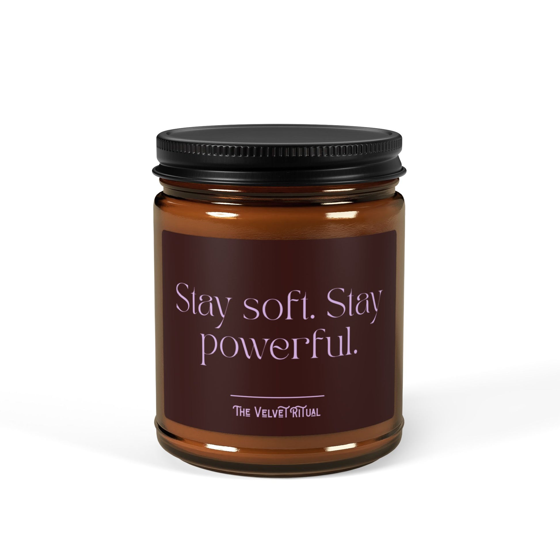 STAY SOFT. STAY POWERFUL. | Premium Aromatherapy Ritual Candle