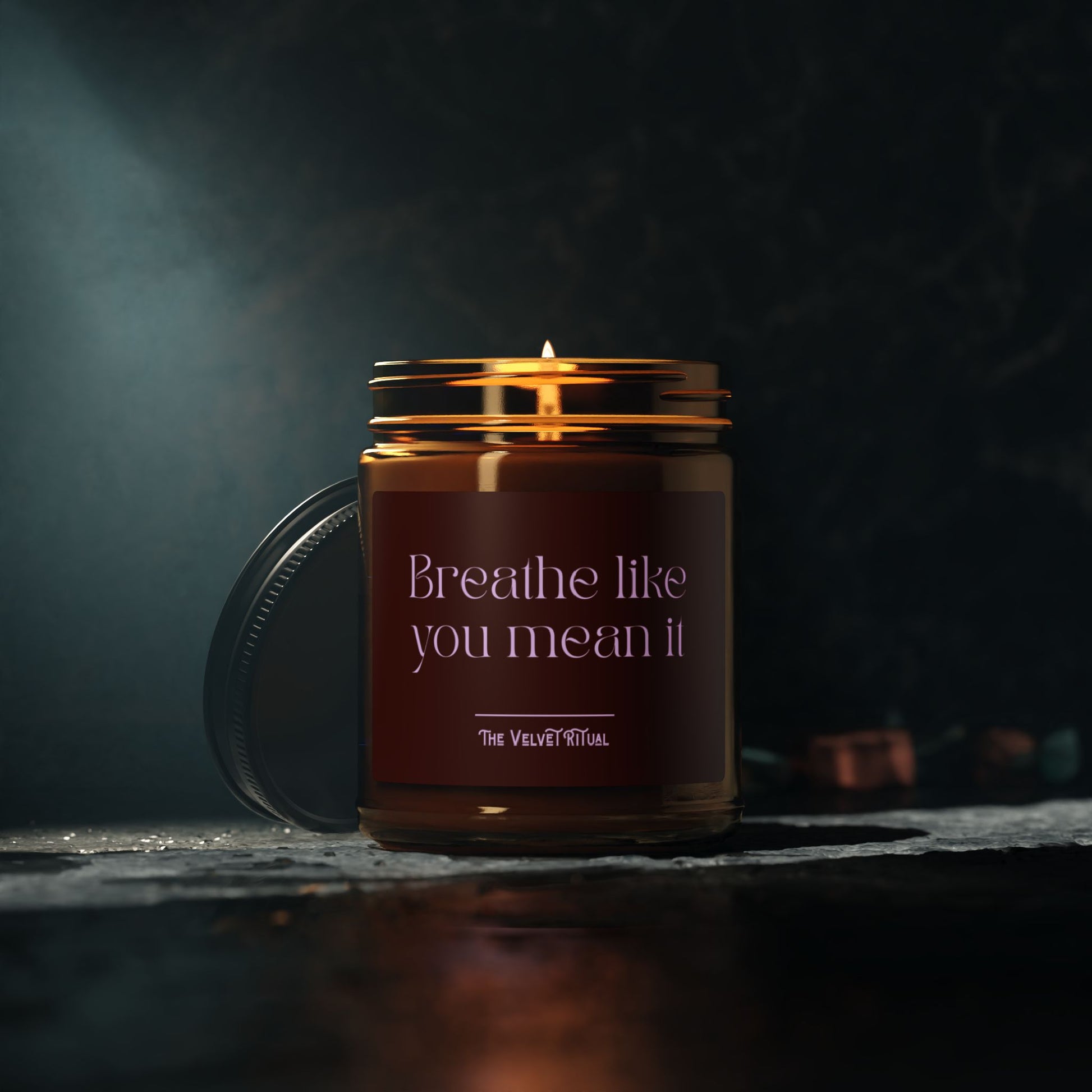 BREATHE LIKE YOU MEAN IT | Premium Aromatherapy Ritual Candle