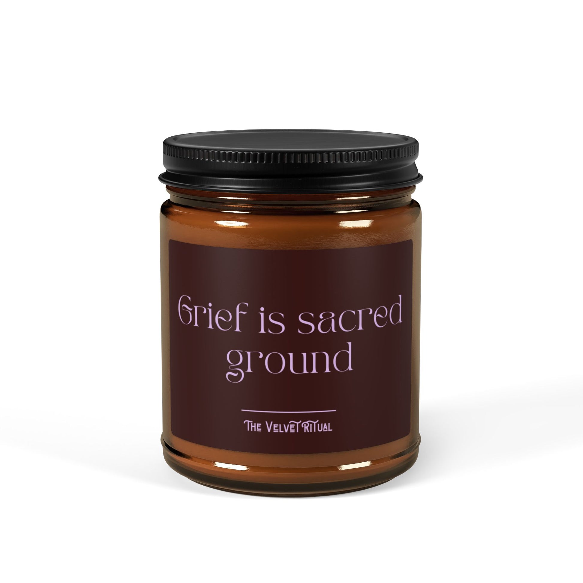 GRIEF IS SACRED GROUND | Premium Aromatherapy Ritual Candle