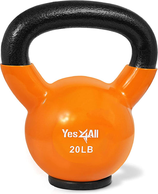 Elevate Your Fitness with Our Versatile 20LB Kettlebell - Perfect for Strength Training and Home Workouts!